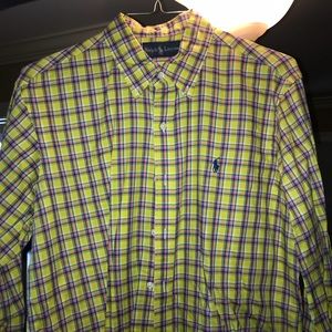 Ralph Lauren Button Up Collared Shirt